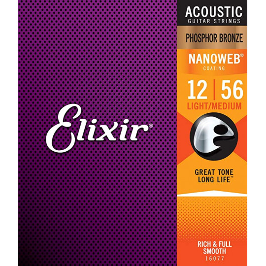 ELIXIR PB Anti-Rust 12-56 struny ak. kytaru