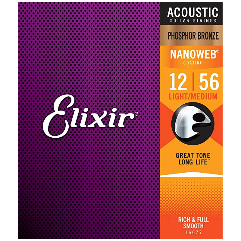 ELIXIR PB Anti-Rust 12-56 struny ak. kytaru