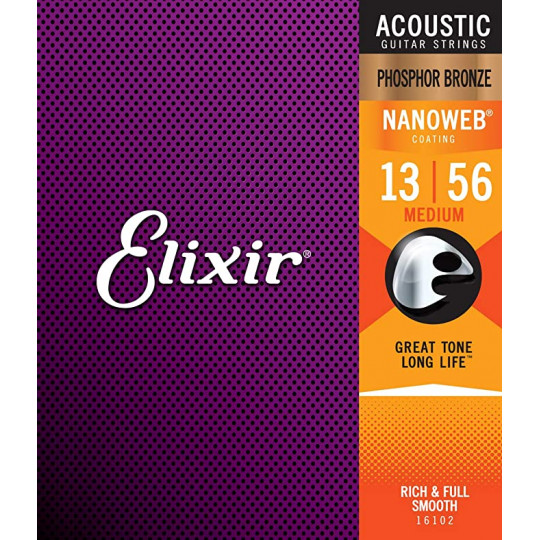 ELIXIR PB Anti-Rust 13-56 struny ak. kytaru