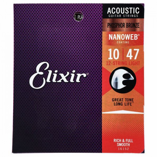 ELIXIR struny pro 12-ti strunnou kytaru