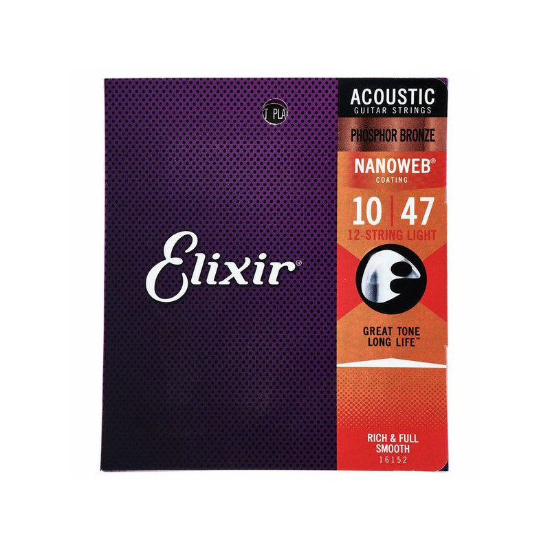 ELIXIR struny pro 12-ti strunnou kytaru