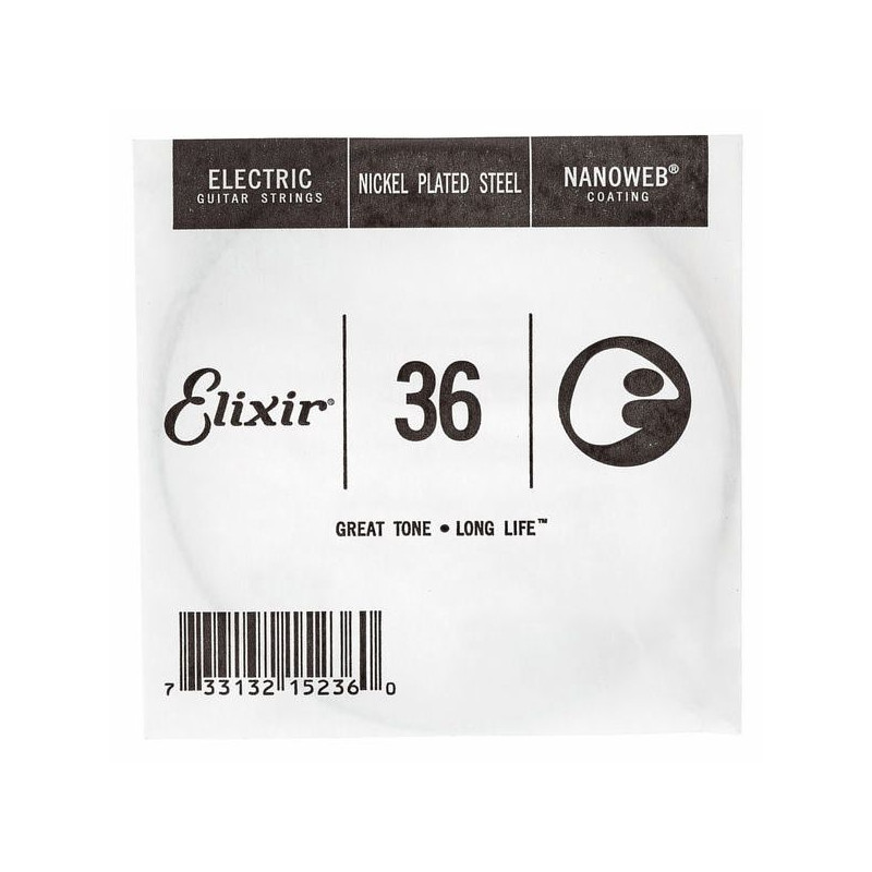 Elixir Anti-Rust plain steel jednotlivá struna .017