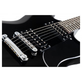 Shaman Element Series DCX-100B Electric Guitar Black