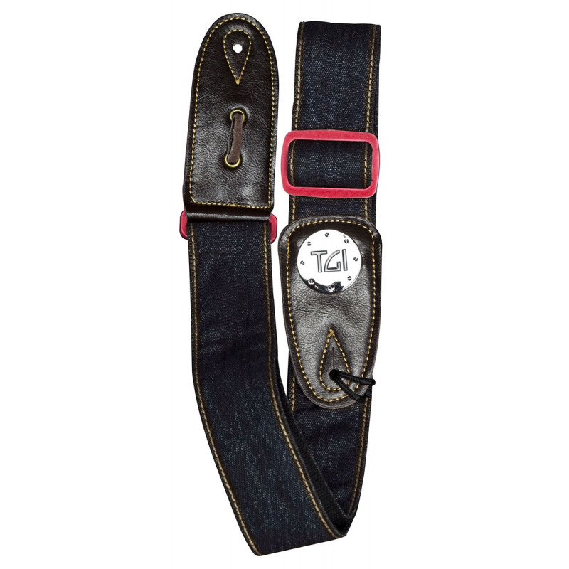TGI TGS13078 kytarový popruh denim TGI TGS13078 kytarový popruh denim