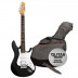 Sada obsahuje elektrickou kytaru Ashton AG 232, povlak ARM 300G, kabel, řemen a online lekce hry na kytaru (anglicky).