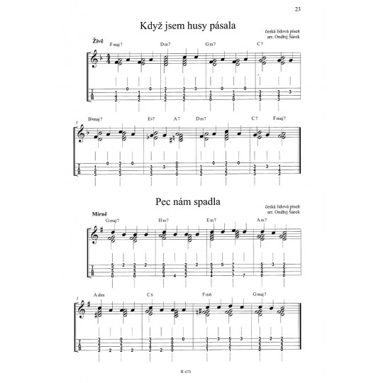 Špalíček písní pro ukulele II. - Ondřej Šárek