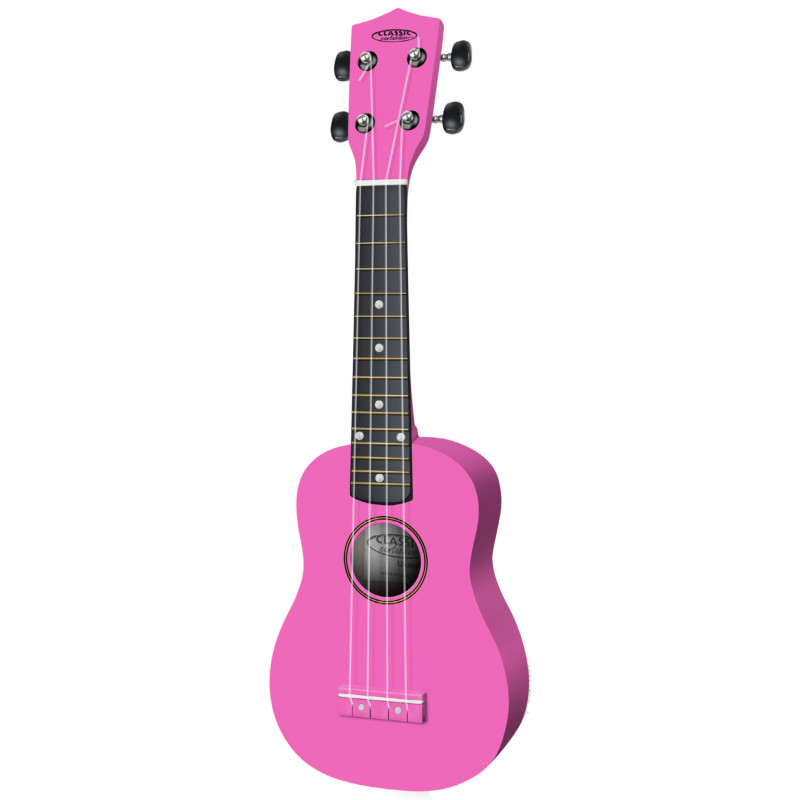 Classic Cantabile US-100 PK sopranové ukulele růžové