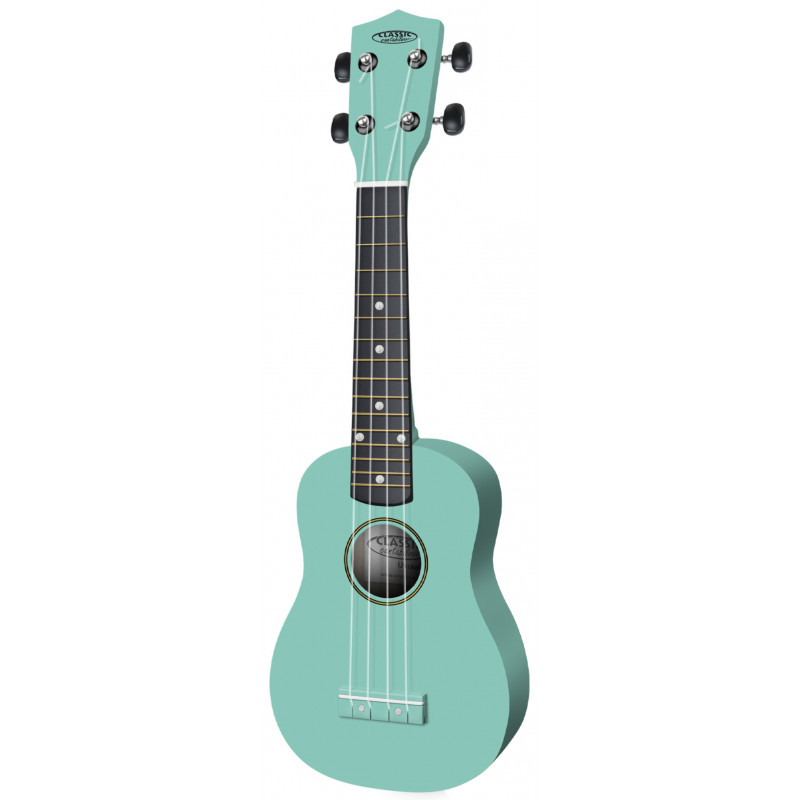 Classic Cantabile US-100 TQ sopranové ukulele tyrkys Classic Cantabile US-100 TQ sopranové ukulele tyrkys