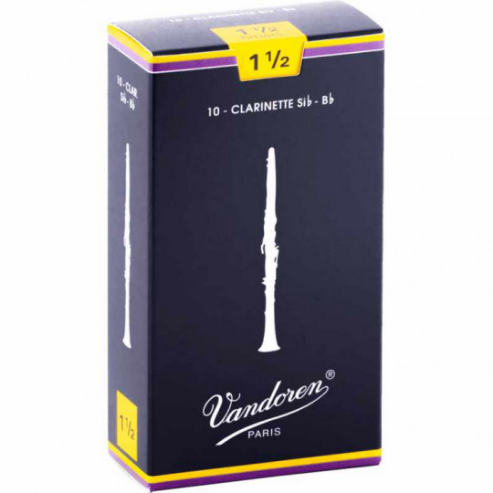 VANDOREN CR1015 -plátky pro B klarinet, tvrdost 1,5