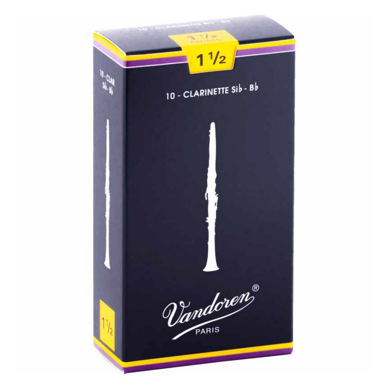 VANDOREN CR1015 -plátky pro B klarinet, tvrdost 1,5