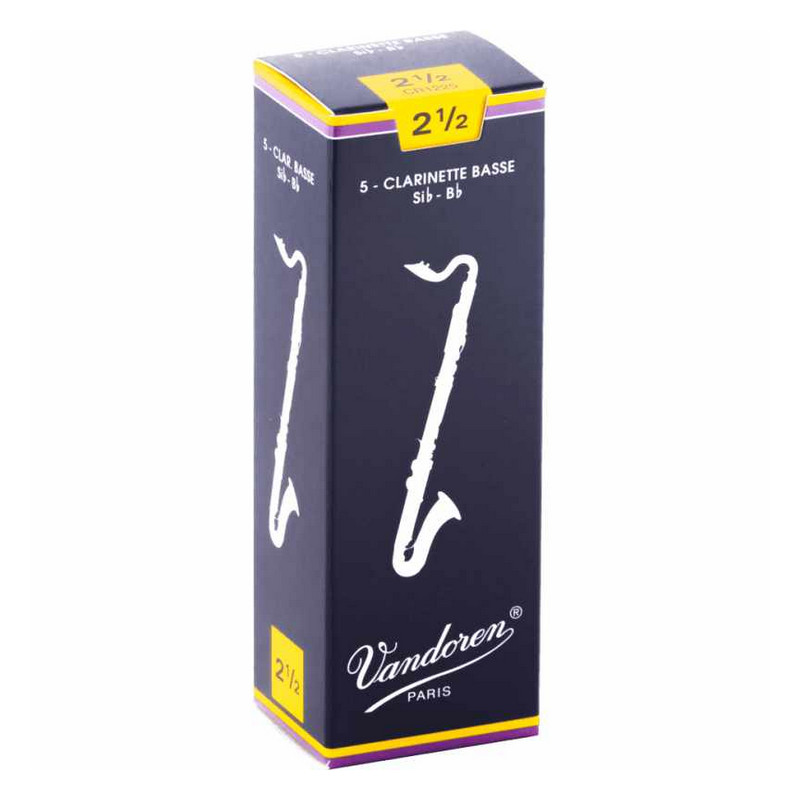 VANDOREN CR1225 - plátky pro Bas klarinet tvrdost 2,5
