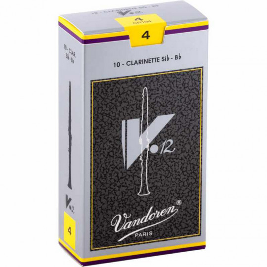 VANDOREN CR194 - V12 plátky pro B klarinet tvrdost  4