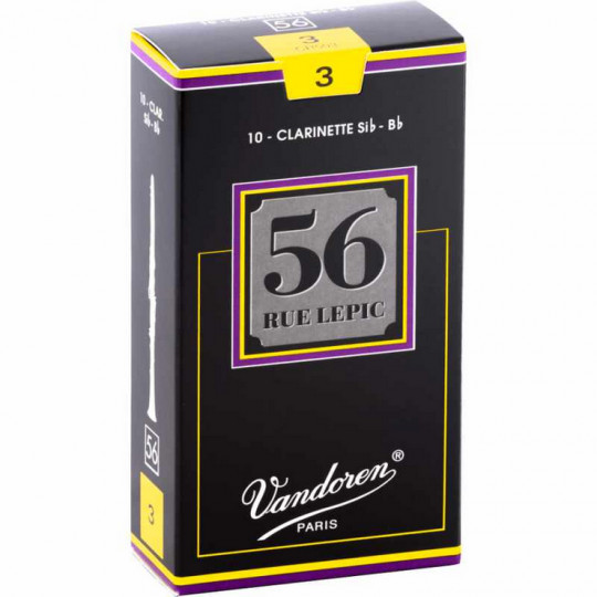 VANDOREN CR503 -  &quot;56 rue Lepic&quot; plátky pro Bb klarinet, tvrdost 3