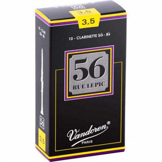 VANDOREN CR5035+ -  "56 rue Lepic" plátky pro Bb klarinet, tvrdost 3,5+