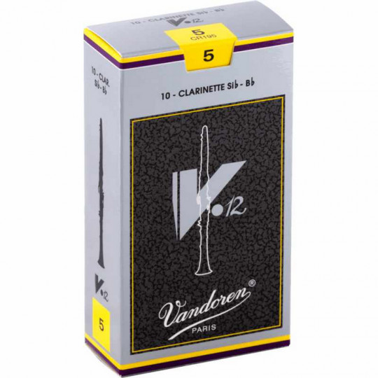 VANDOREN CR195 - V12 plátky pro B klarinet tvrdost 5