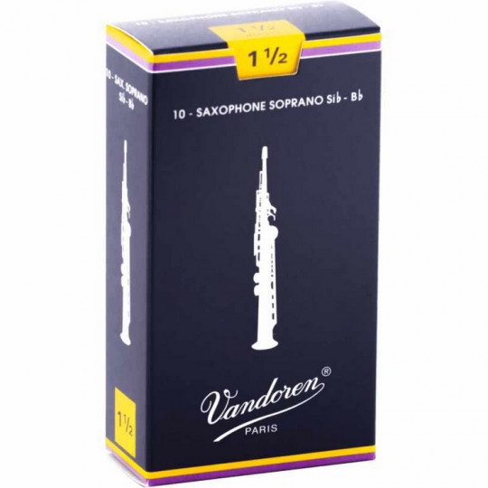 VANDOREN SR2015 - plátky pro sopran saxofon tvrdost 1,5