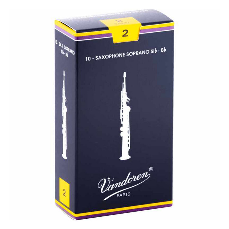 VANDOREN SR202 - plátky pro sopran saxofon tvrdost 2