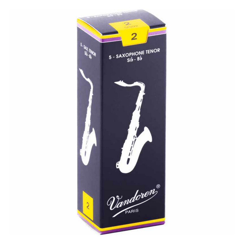 VANDOREN SR222 - plátky pro tenor saxofon tvrdost 2 VANDOREN SR222 - plátky pro tenor saxofon tvrdost 2