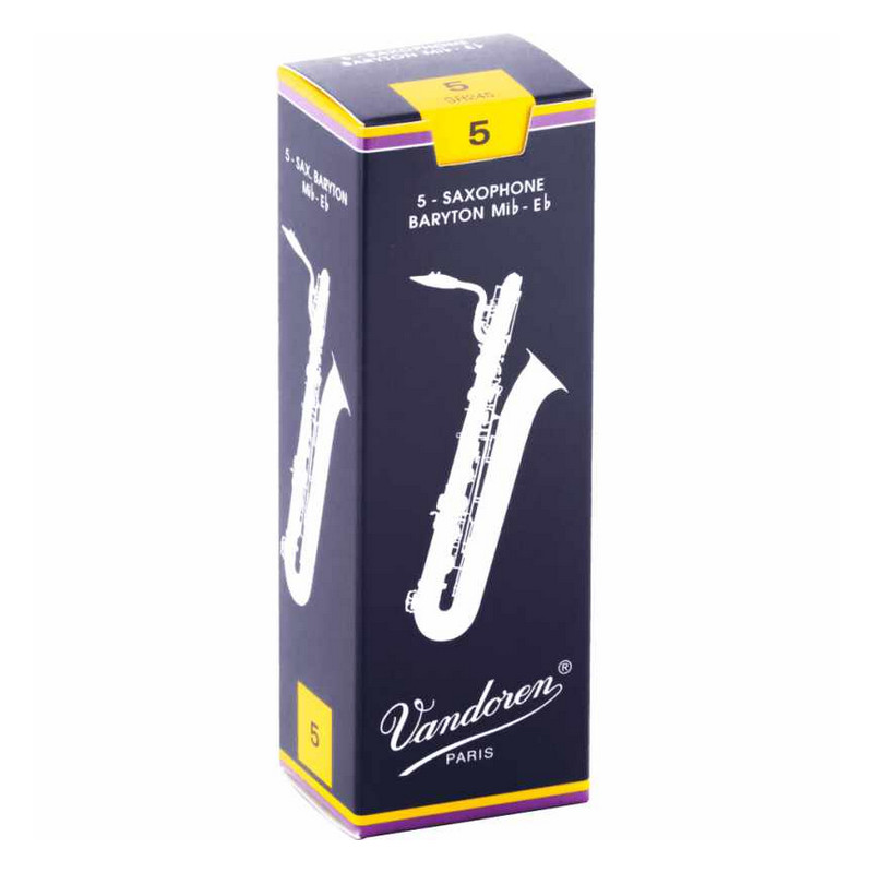 VANDOREN SR245 - plátky pro baryton saxofon tvrdost 5