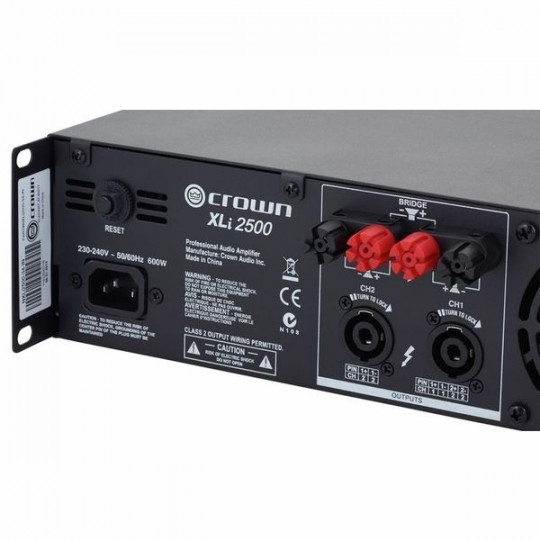 Crown XLI2500 - koncový zesilovač