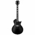 Elektrická kytara typu Les Paul s tělem z mahagonu osazená snímačem ESP Designed LH-150B v matném černém provedení.