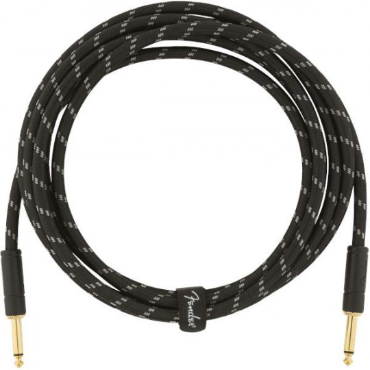ender  Deluxe Series 10&#039; Instrument Cable Black Tweed