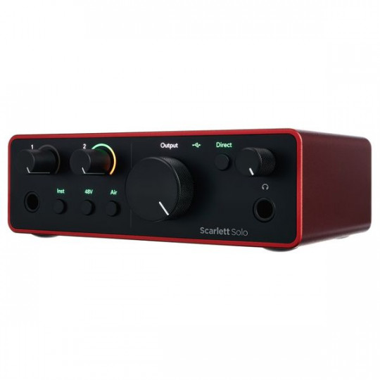 Focusrite Scarlett Solo 4th Gen