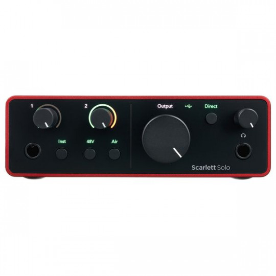 Focusrite Scarlett Solo 4th Gen