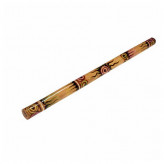 Etno didgeridoo bambus 120 cm - vypalované/malované