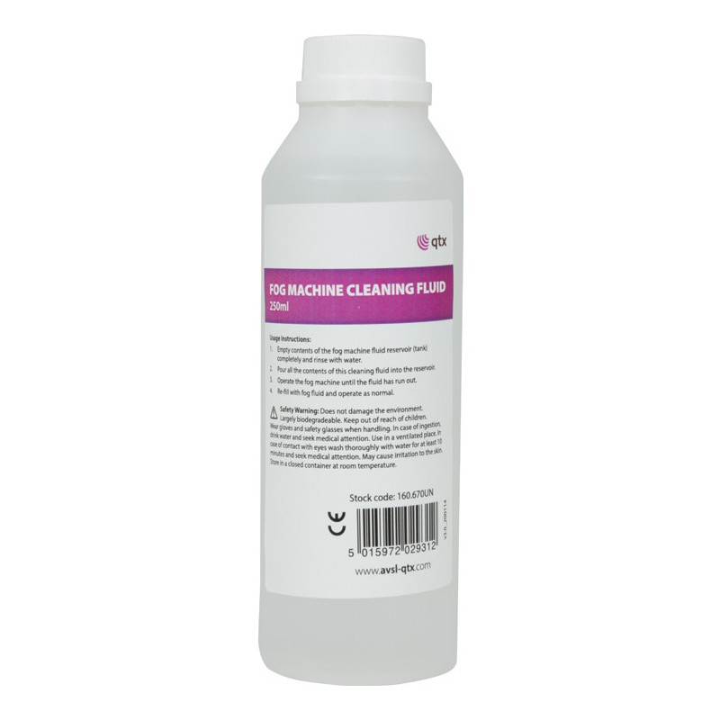 Čistící náplň do výrobníku mlhy 250 ml Čistící náplň do výrobníku mlhy 250 ml