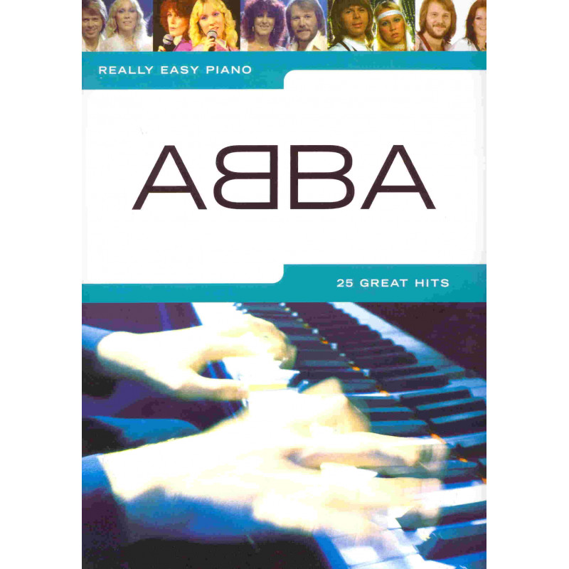 Really easy piano - ABBA (25 great hits)