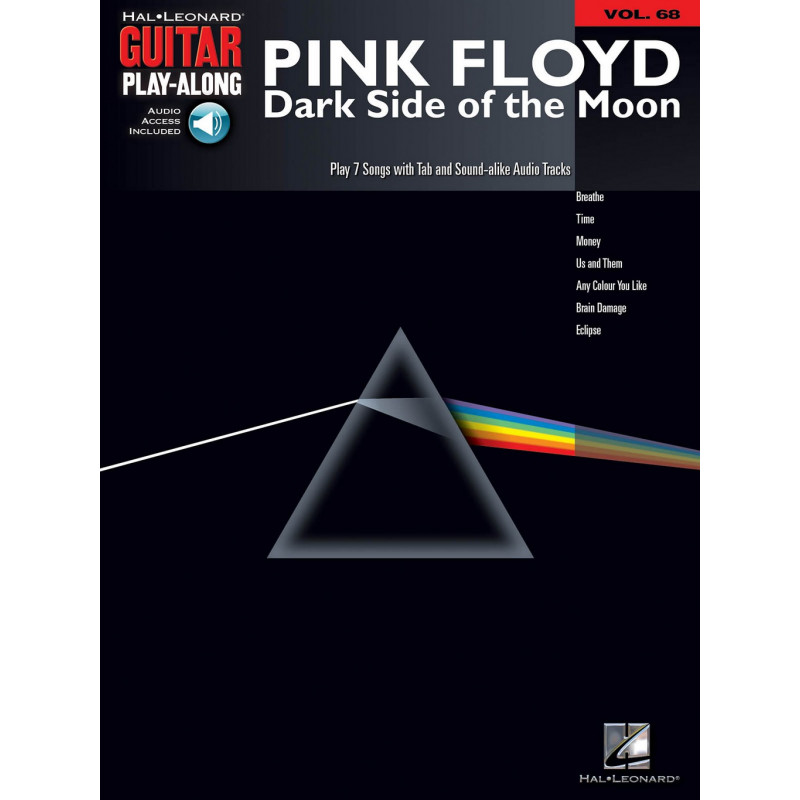 Guitar Play Along 68 - PINK FLOYD - Dark side of the moon