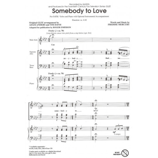 Somebody to love - QUEEN