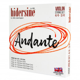 Hidersine Andante Violin Set 4/4 - 3/4