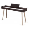 Digitální piano v designovém stylu, 88 kláves s kladívkovou mechanikou a dynamikou úhozu, 128 zvuků, polyfonie 128, 600 doprovodů, funkce Dual a Split, metronom, 3 pedály, USB to Host, USB to Device, MIDI In / Out, AUX In / Out, 2x sluchátkový výstup.