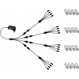 Pronomic SDH-340/16 USB-C Silent Disco V2 Set 16x sluchátka