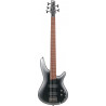 5-strunná aktivní elektrická baskytara ze série SR v barvě Midnight Gray Burst.