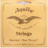 Struny pro koncertní ukulele, materiál New Nylgut, low G, tloušťka 0.65, 0.82, 0.97, 0.70w.