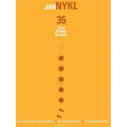 35 etud pro sopránovou zobcovou flétnu - Jan Nykl