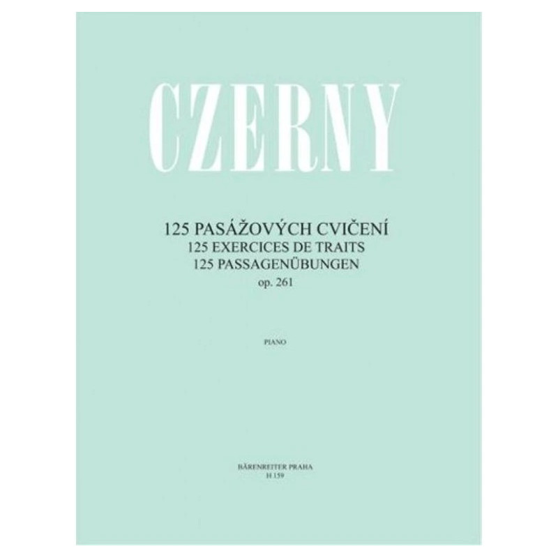 125 pasážových cvičení - Carl Czerny 125 pasážových cvičení - Carl Czerny