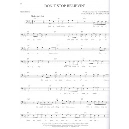 Easy pop melodies for trombone