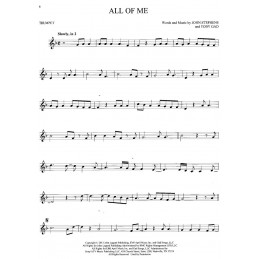 101 Hit songs for trumpet