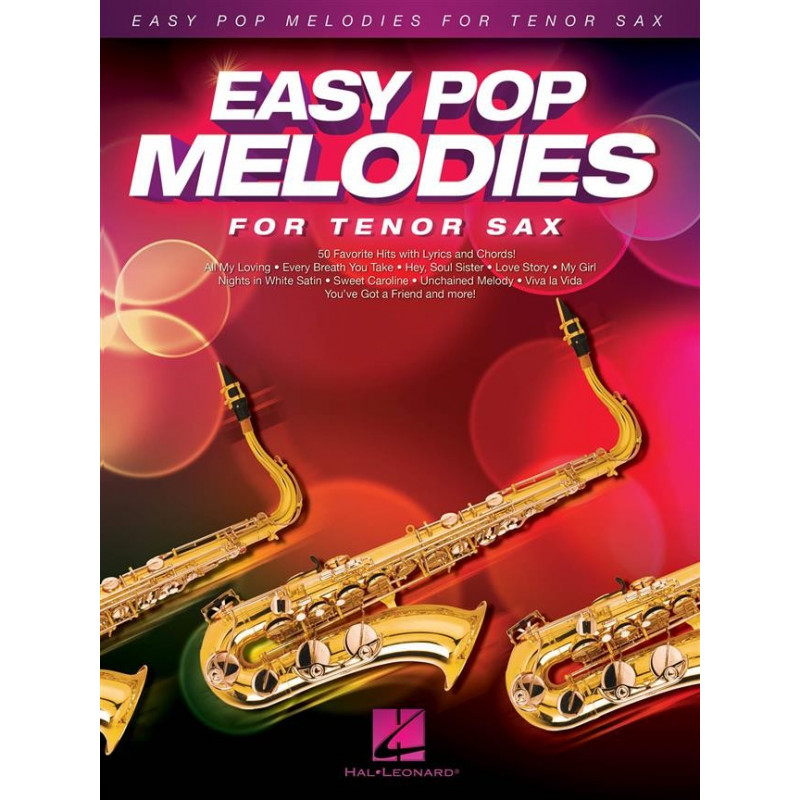Easy Pop Melodies for tenor sax Easy Pop Melodies for tenor sax
