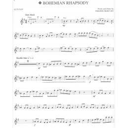 QUEEN for alto sax + audio online