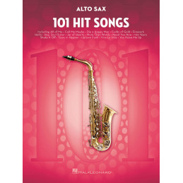 101 Hit songs for alto sax