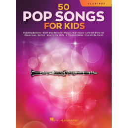 50 Pop songs for kids - klarinet