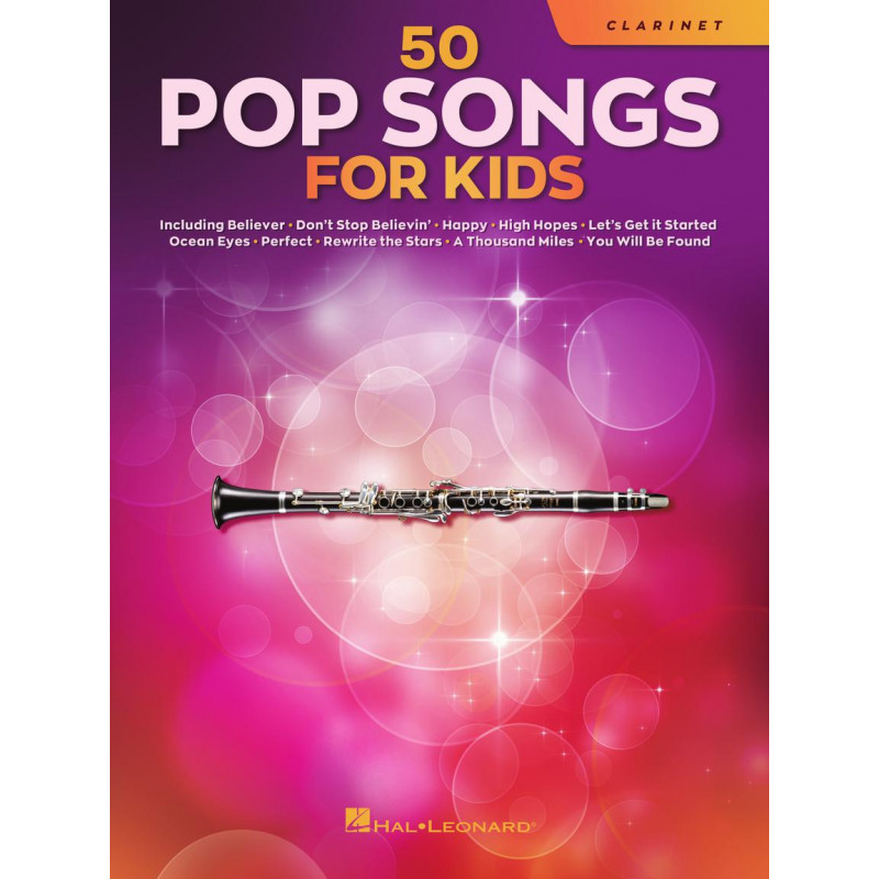 50 Pop songs for kids - klarinet 50 Pop songs for kids - klarinet