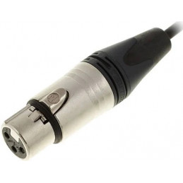 Pro snake camera cable 3m 3,5mm jack-XLR female