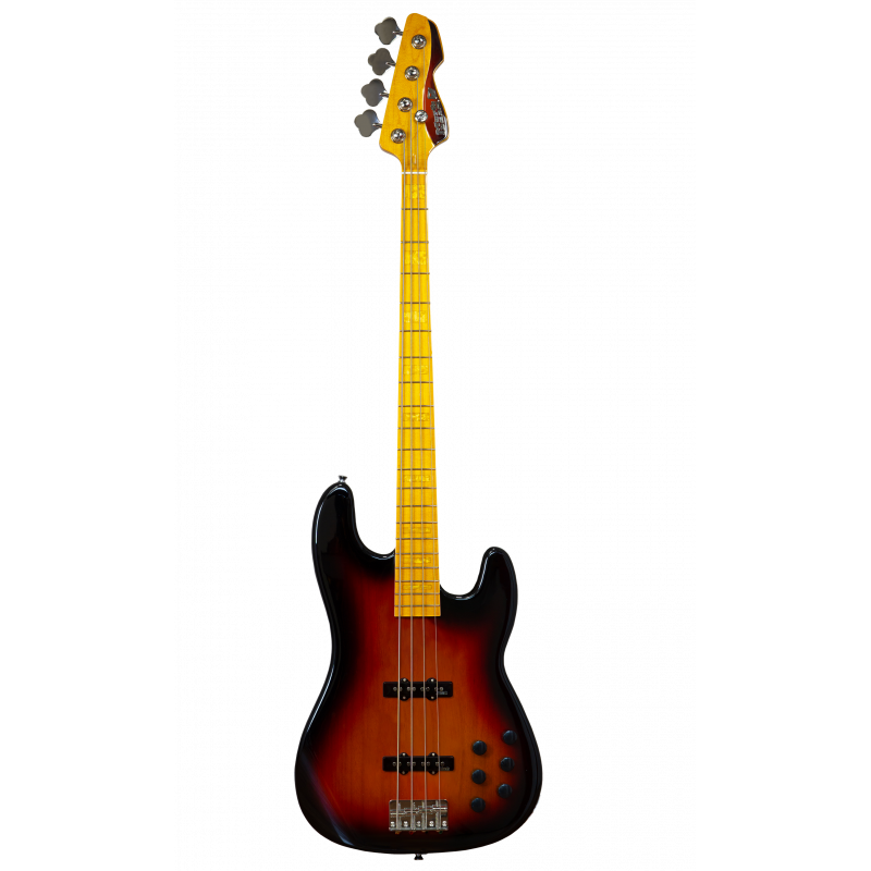 Markbass MB GV 4 Gloxy 3-Tone Sunburst CR MP Markbass MB GV 4 Gloxy 3-Tone Sunburst CR MP