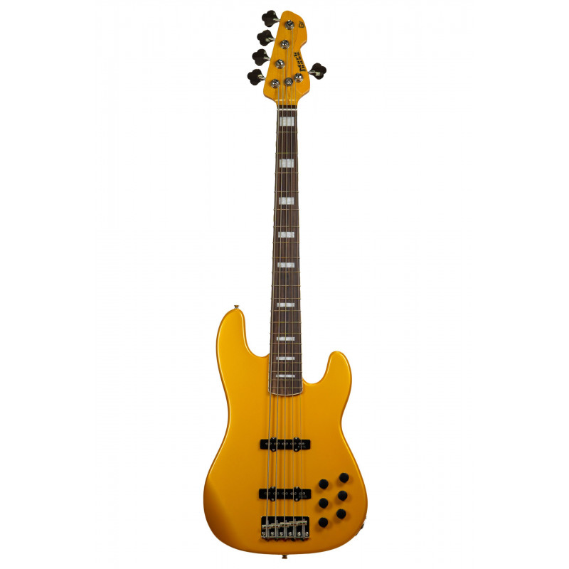 Markbass MB GV 5 Gloxy Metalic Yellow CR RW Markbass MB GV 5 Gloxy Metalic Yellow CR RW